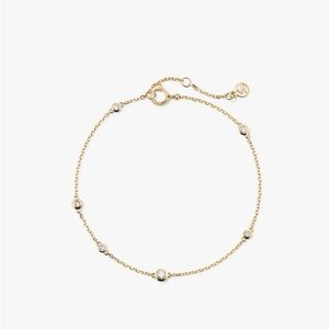 Mejuri Multi Gemstone station bracelet